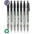 Certified USA "The Money Pen" filled with Shredded US Currency, Caps made From 100% Recycled Plastic